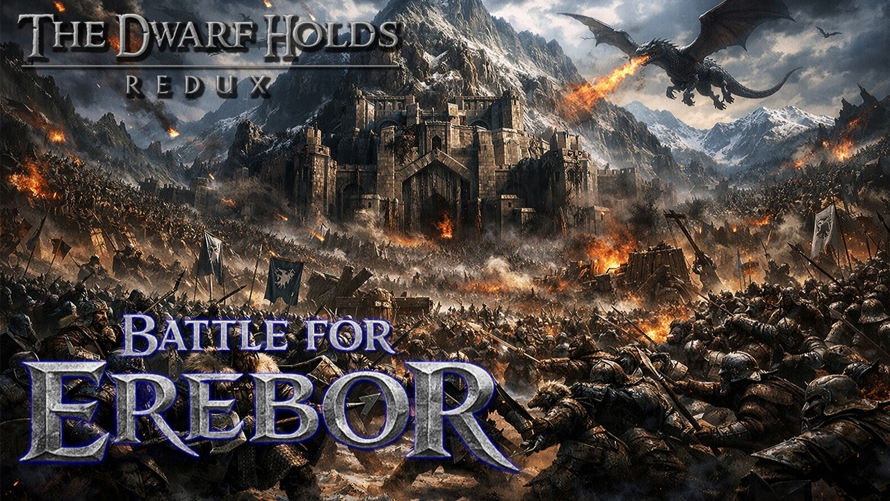 The Battle for Middle Earth | The Dwarf Holds Redux Mod - The Siege of Erebor