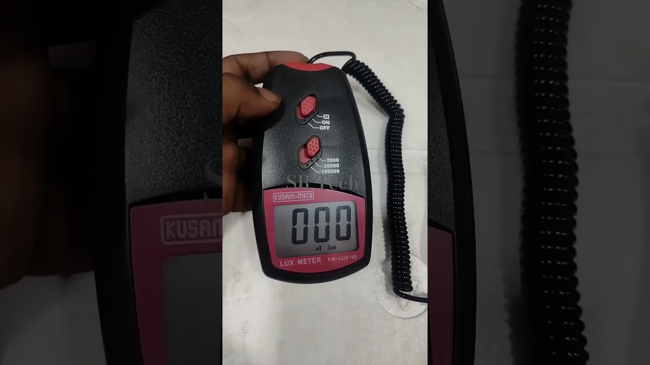 Kusam meco Lux meter Lux-99।। #luxmeter #light #testing