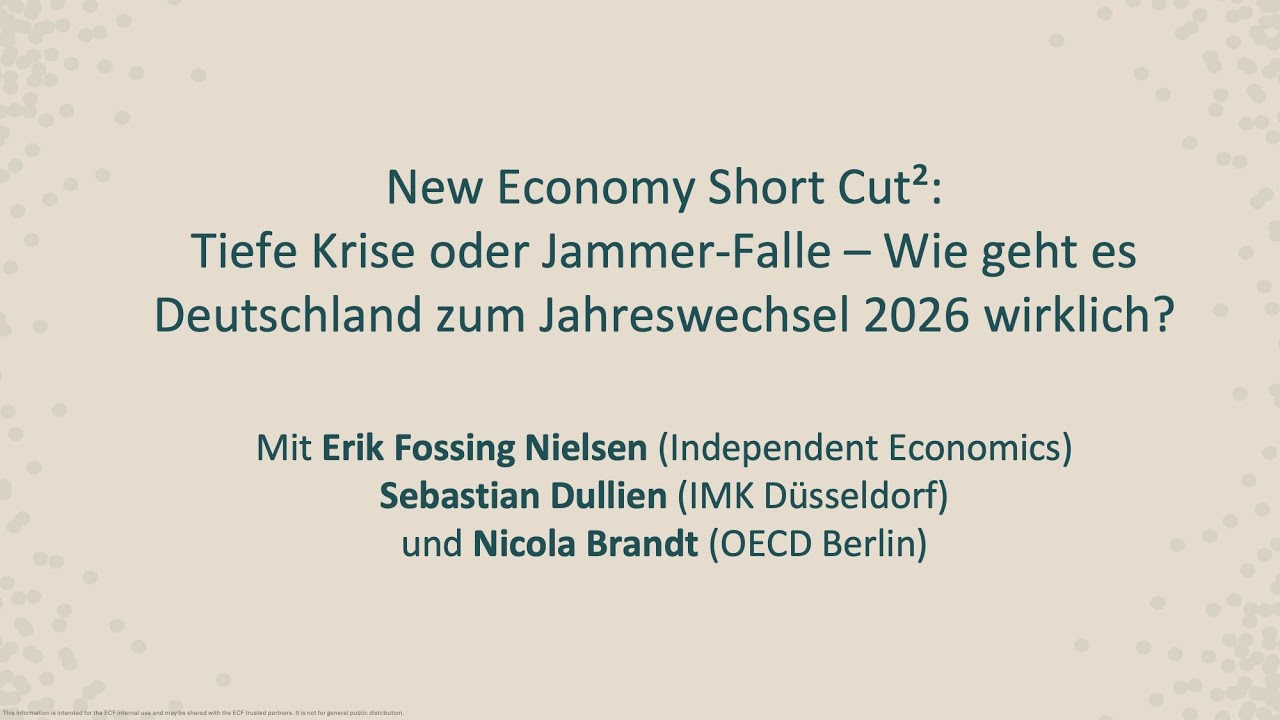 Tiefe Krise oder Jammer-Falle – Wie geht es Deutschland zum Jahreswechsel 2026 wirklich?