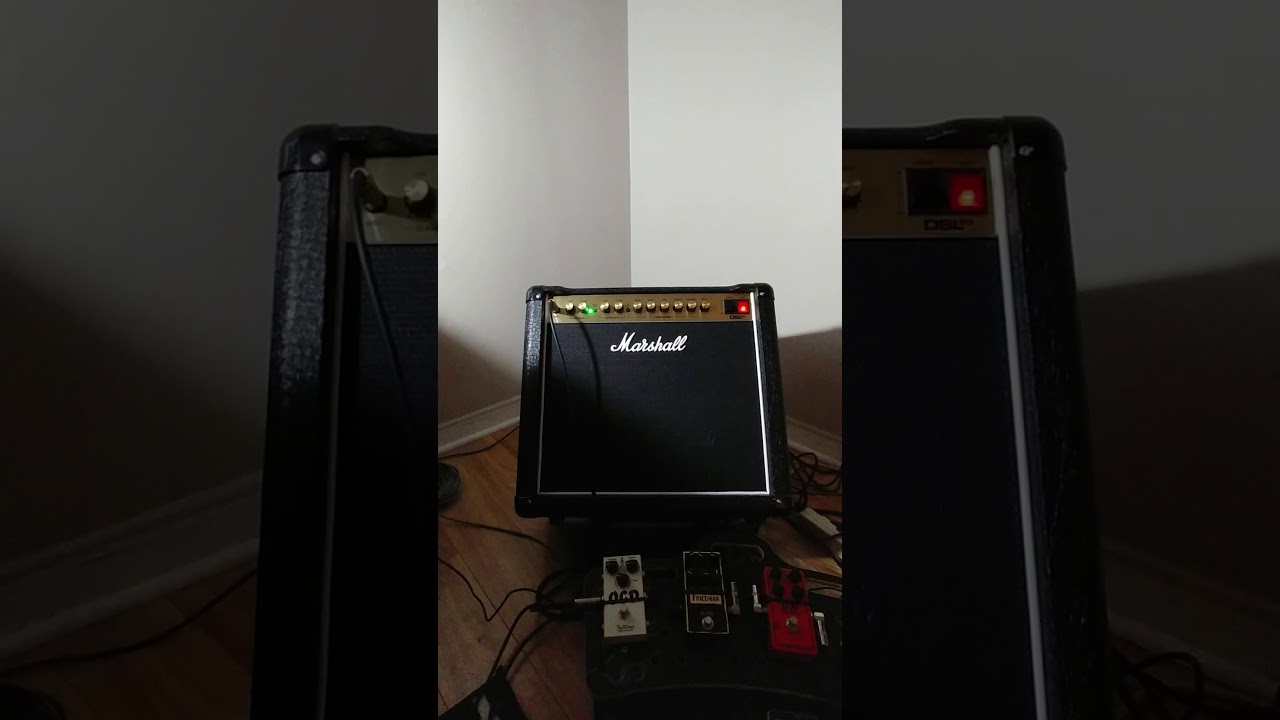 Marshall DSL20CR - New tubes!!!!