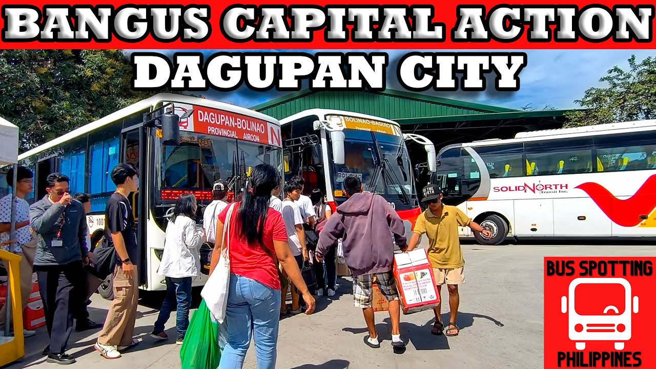 DAGUPAN CITY BUS ACTION | BANGUS CAPITAL OF THE PHILIPPINES