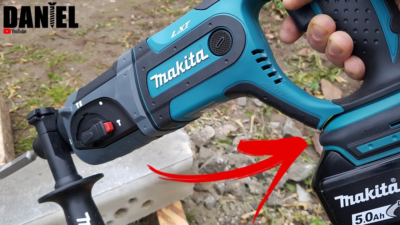 Ciocan rotopercutor cu acumulator 18V, Makita DHR241 | Pro si Contra