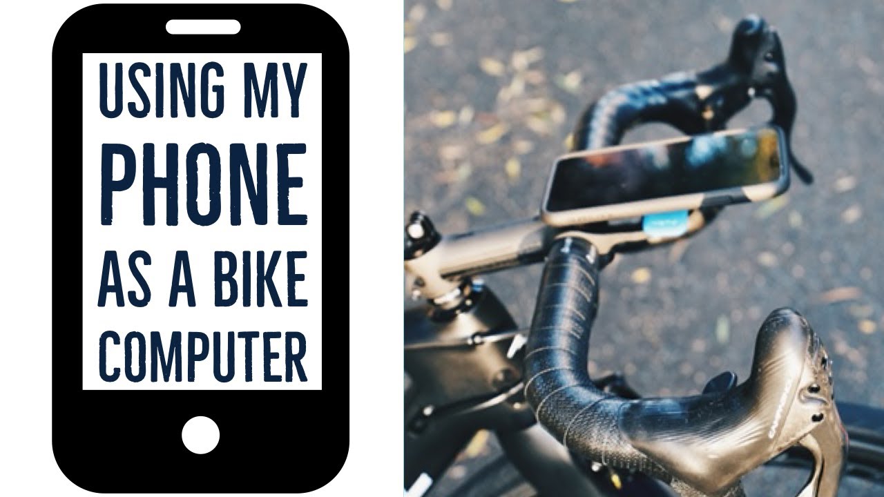 Using My Phone As A Bike Computer 