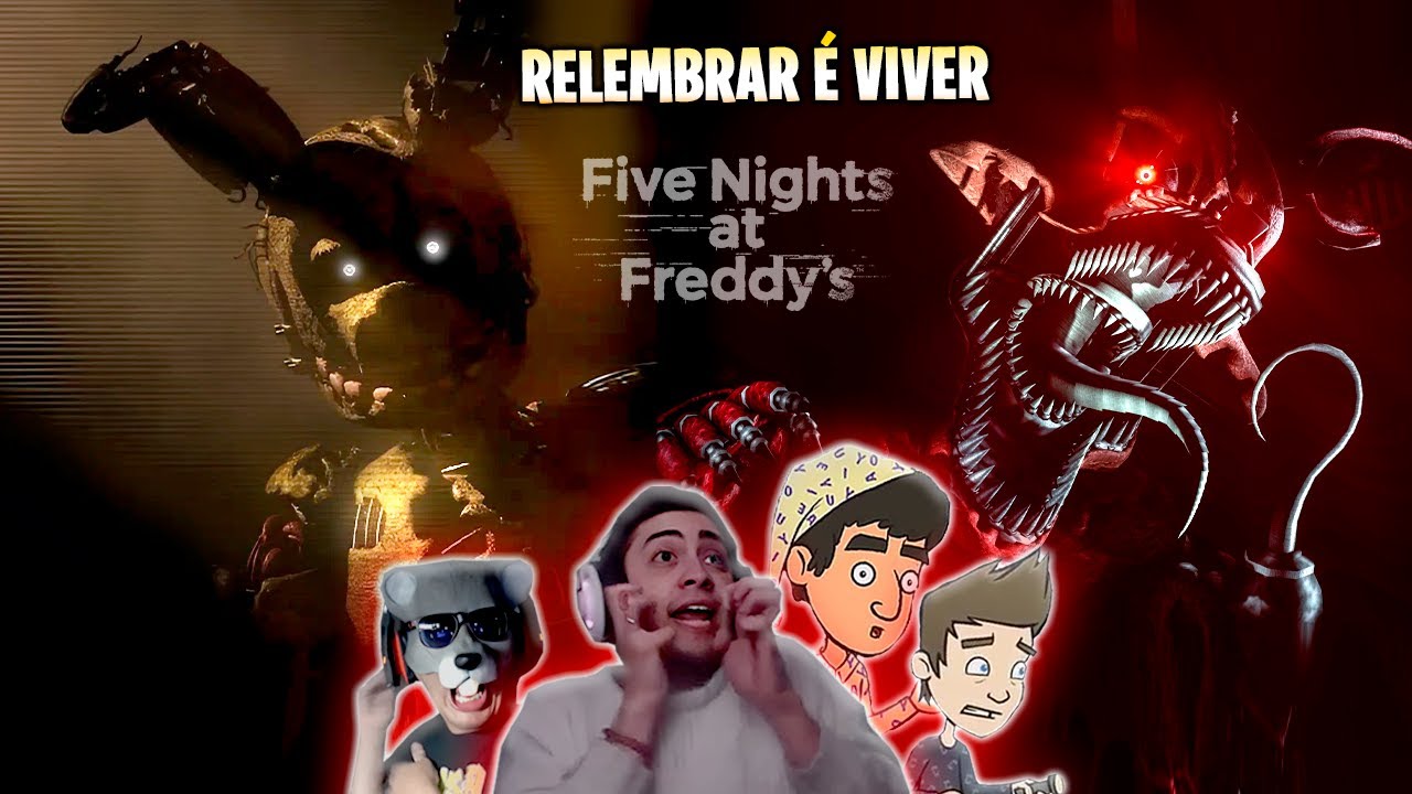 RELEMBRAR É VIVER: MELHORES SUSTOS FIVE NIGHTS AT FREDDY'S 3 E 4#2