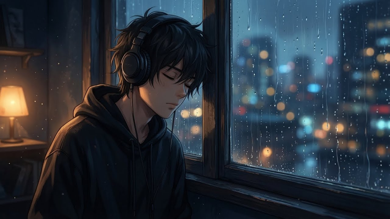 You're Overthinking Again 🌧️ Heavy Rain & Melancholic Piano to Clear Your Mind