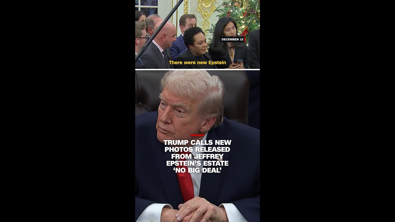 Trump calls new photos released from Jeffrey Epstein&rsquo;s estate &lsquo;no big deal&rsquo;