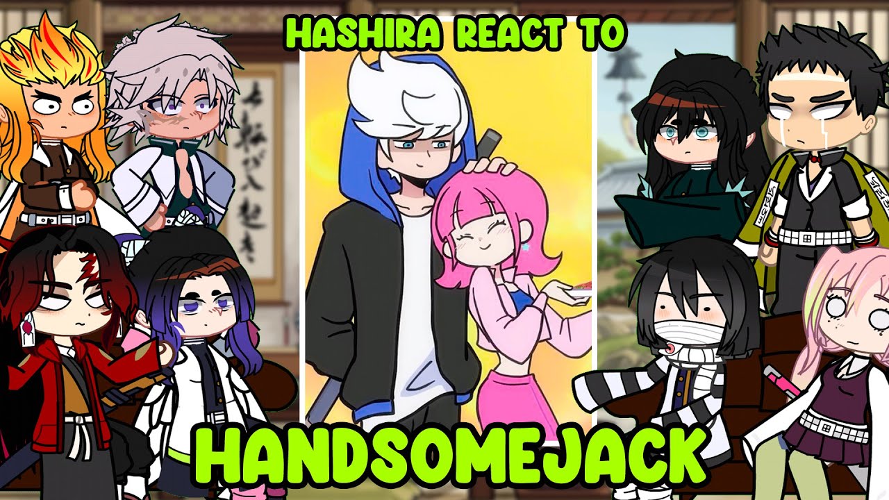 Реакция Хаширы на Handsomejack | Полная версия