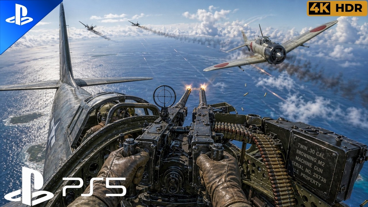 (PS5) Элитный отряд Второй мировой войны, часть 2 | Реалистичный ультраграфический геймплей [4K60...