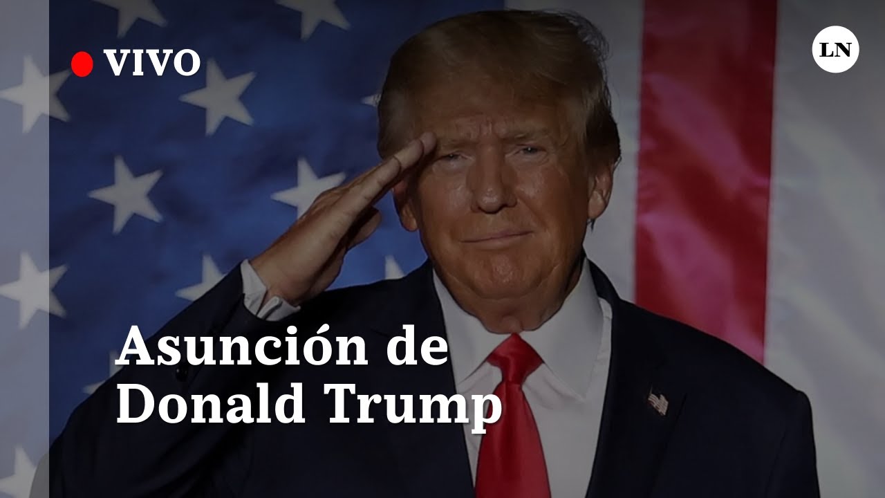 EN VIVO| Donald Trump asume su segundo mandato como presidente de los EE.UU