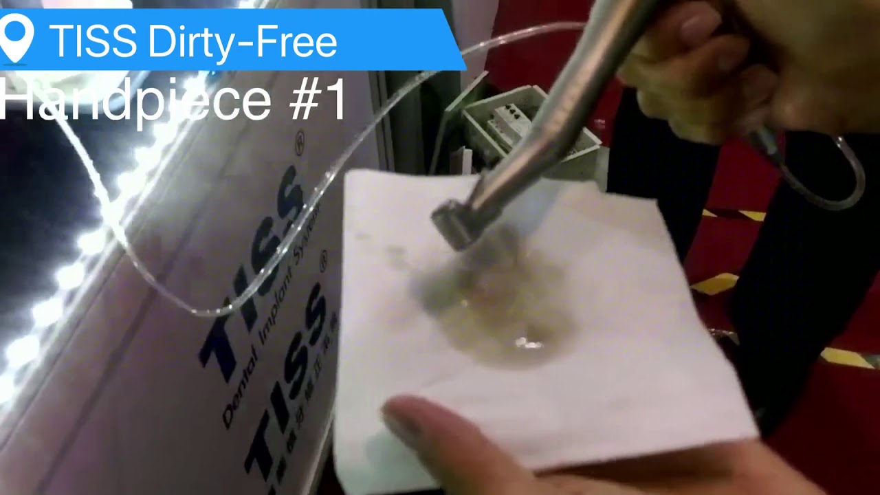 Cleaning your handpiece