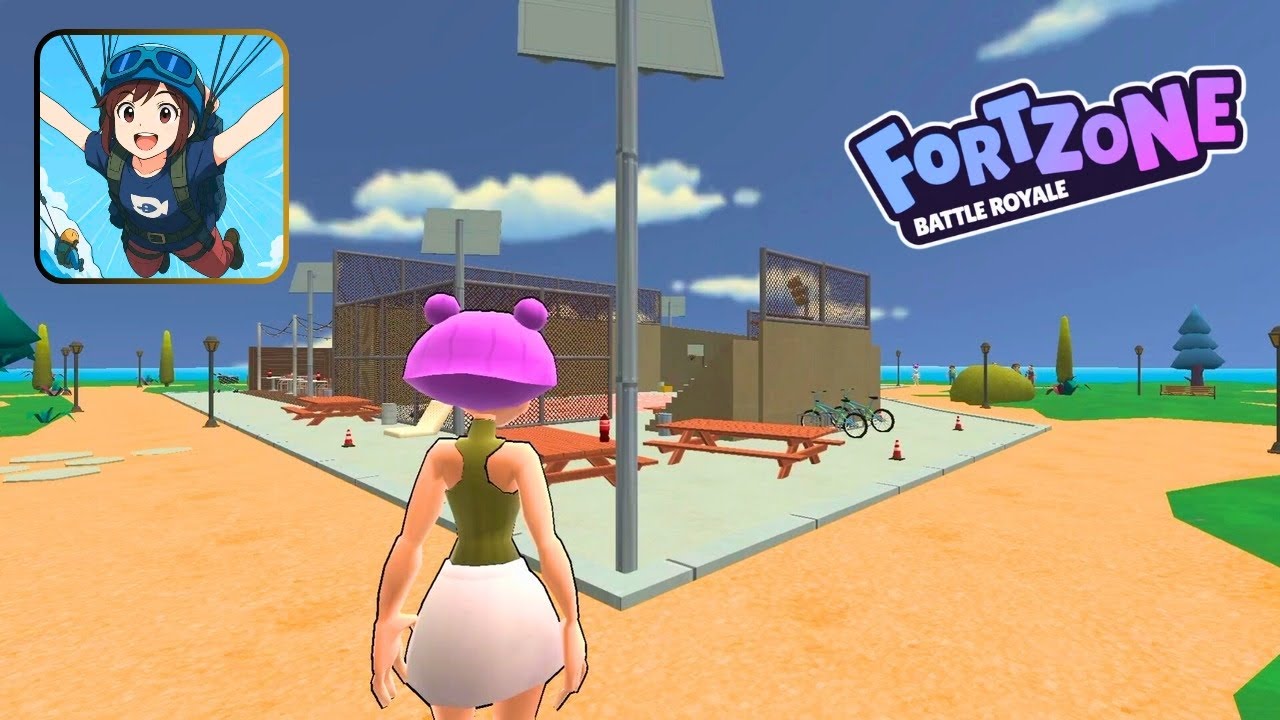 Fortzone Battle Royale Gameplay Build & Battle Like Fortnite! - Android 