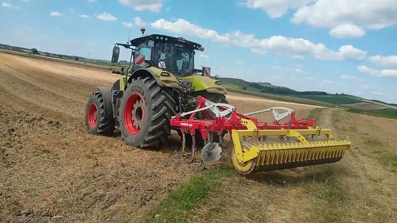 Ogień na tłoki🔥 Nowy nabytek - Claas Axion 850🤩 Uprawa i Siew Rzepaku 2025 w GR Przybylski💪