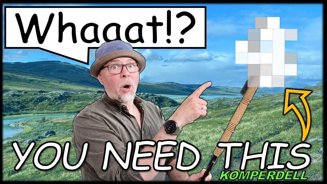 HIDDEN FEATURES 👉 KOMPERDELL Trekking Pole REVIEW!