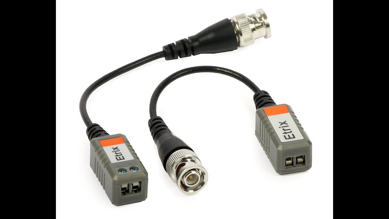 CFTV - COMO FUNCIONA E COMO INSTALAR CONVERSOR BALUN - DVR STAND ALONE