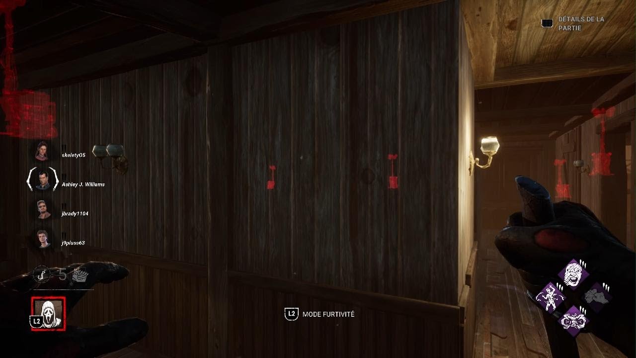 1 Ghost Face vs 4 Survivant.