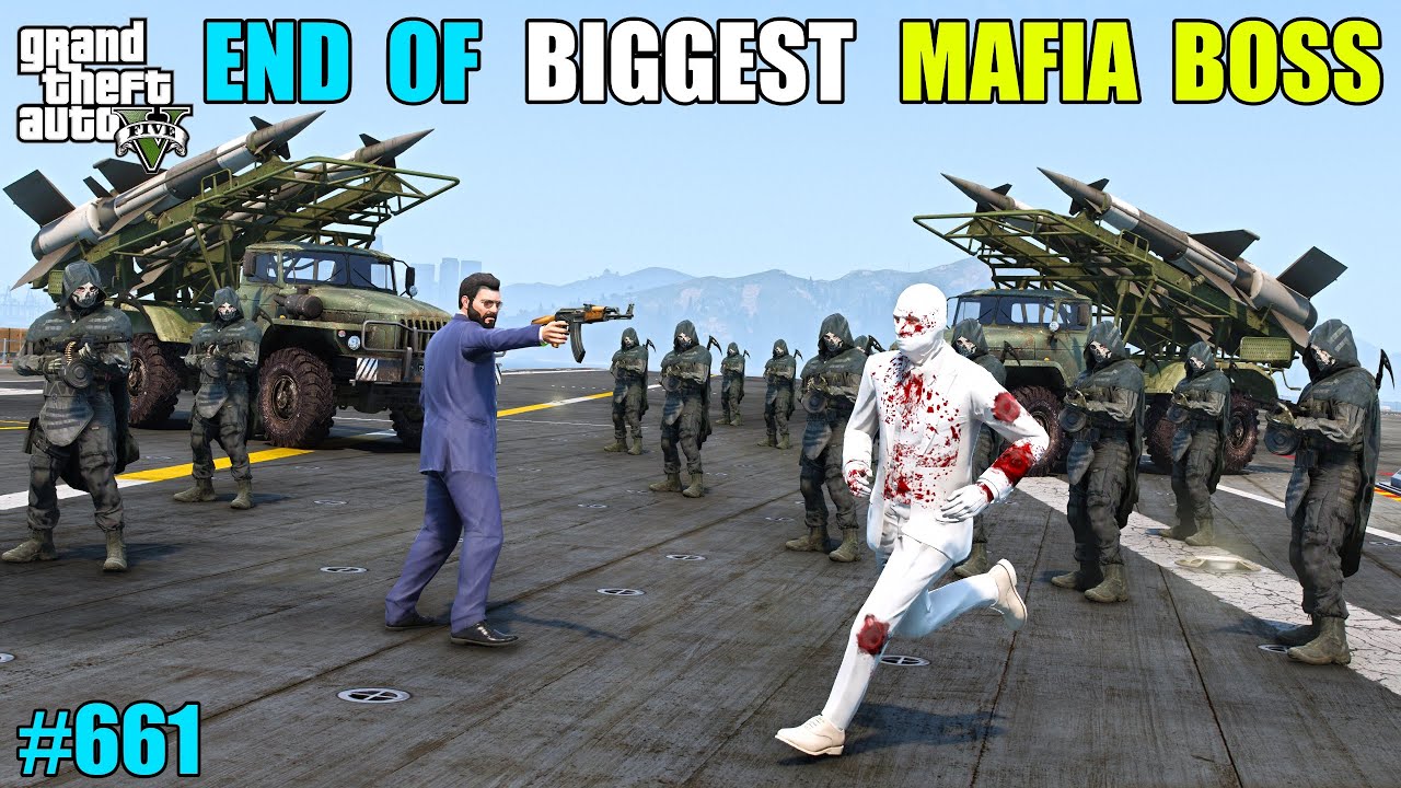 GTA 5 : MICHAEL KILLED THE BIGGEST MAFIA BOSS | GTA 5 GAMEPLAY #661