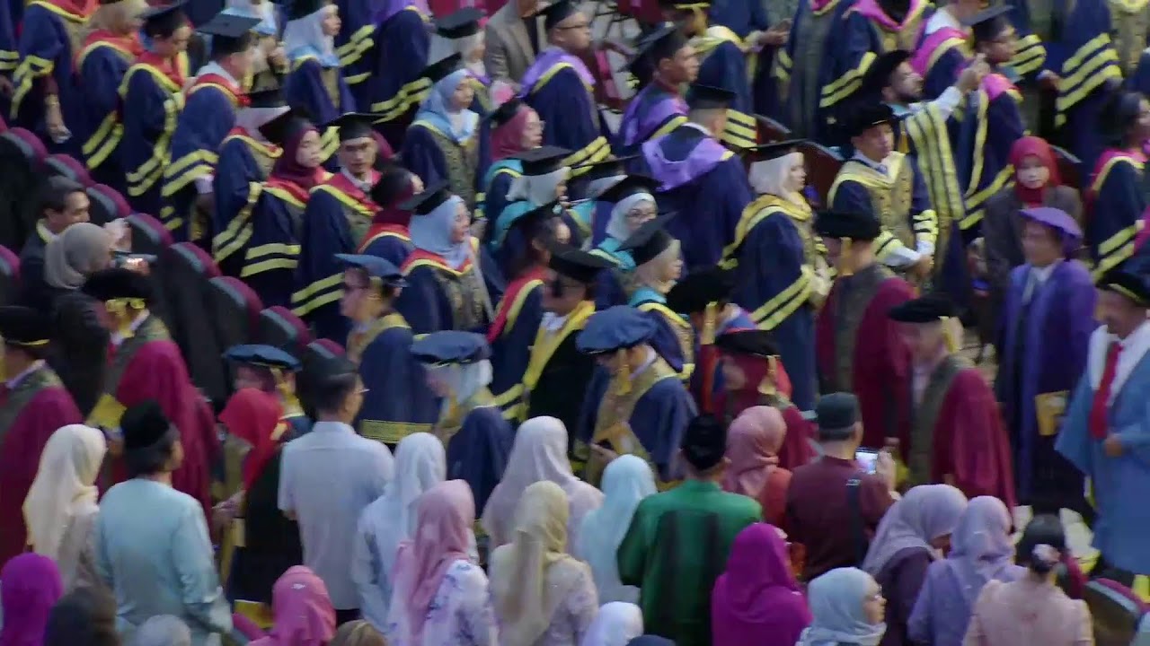 Istiadat Konvokesyen UPSI ke-27, Sesi Pertama.