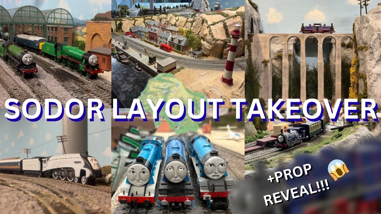 Перехватываем макет Содора и презентацию реквизита от Terencethetractor525.