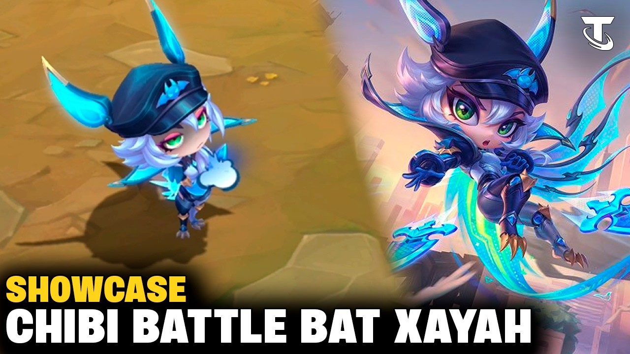 CHIBI BATTLE BAT XAYAH - SHOWCASE | TFT 17.1