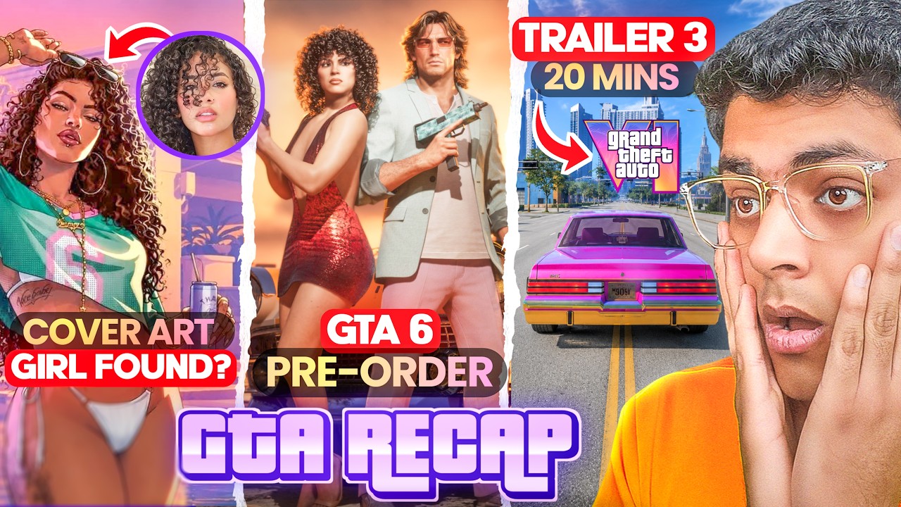 GTA 6 Trailer 3 To Be 20-Minutes Long, Cover Girl FOUND, Earn From GTA 6, Disc Delay | GTA Recap 24