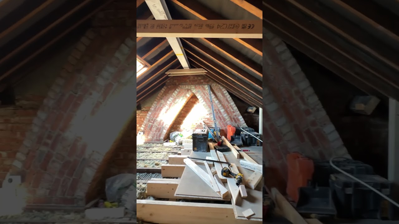 Victorian house loft conversion #loftconversion #loft #building #construction #homeideas