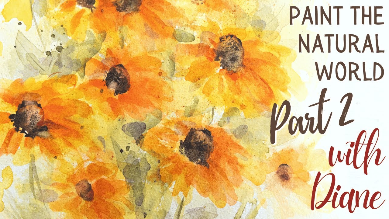 Pros and cons of Arches Paper - do I love it? How to Watercolor Black Eyed Susans Part Two