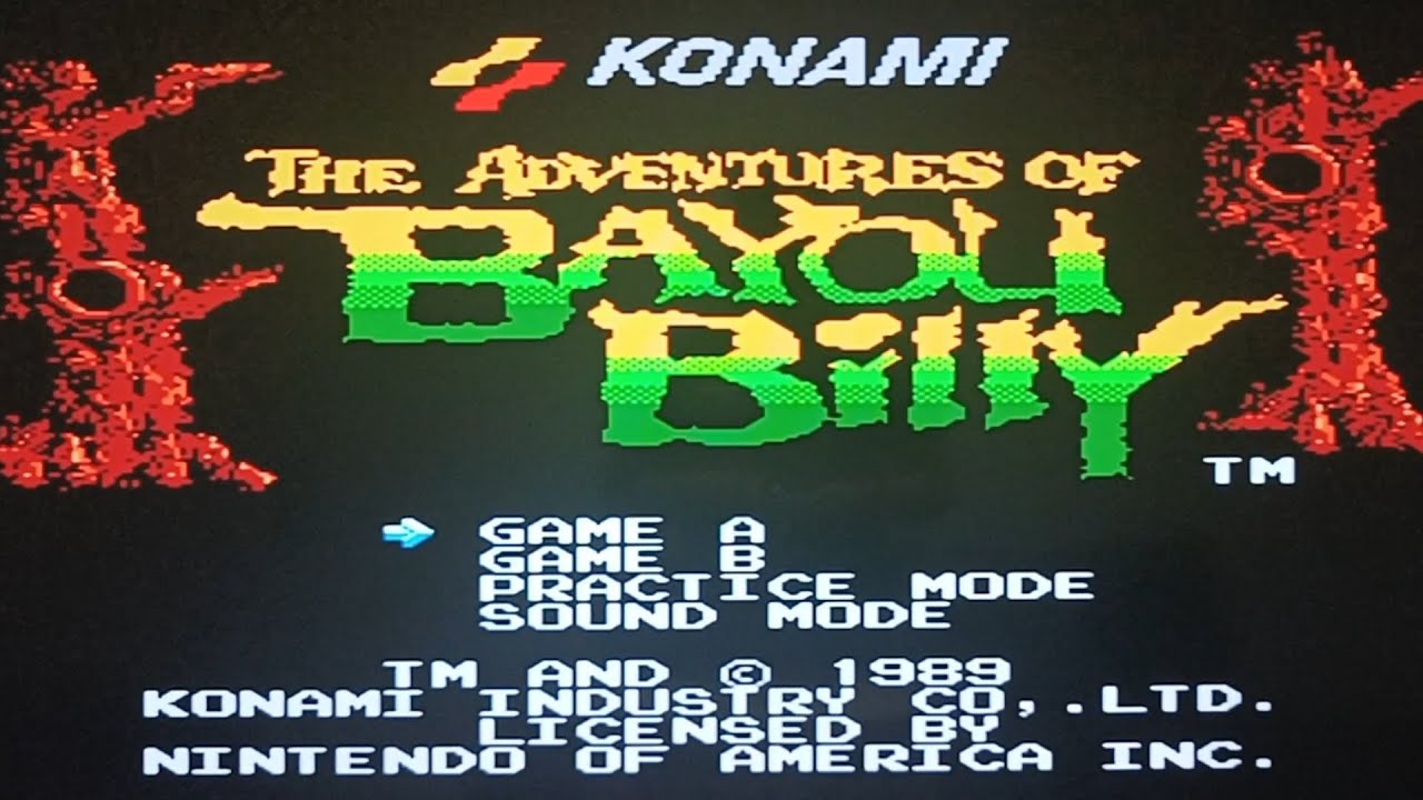 Adventures Of Bayou Billy | 1989 | nes | Tutorial Game Stick Retrô SF900 | Jogo 76 | Menu FC Games