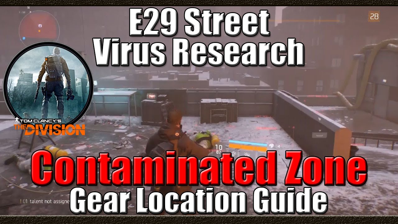 Tom Clancy's The Division | Contaminated Zone | Gear Location Guide | E29 Street Crate