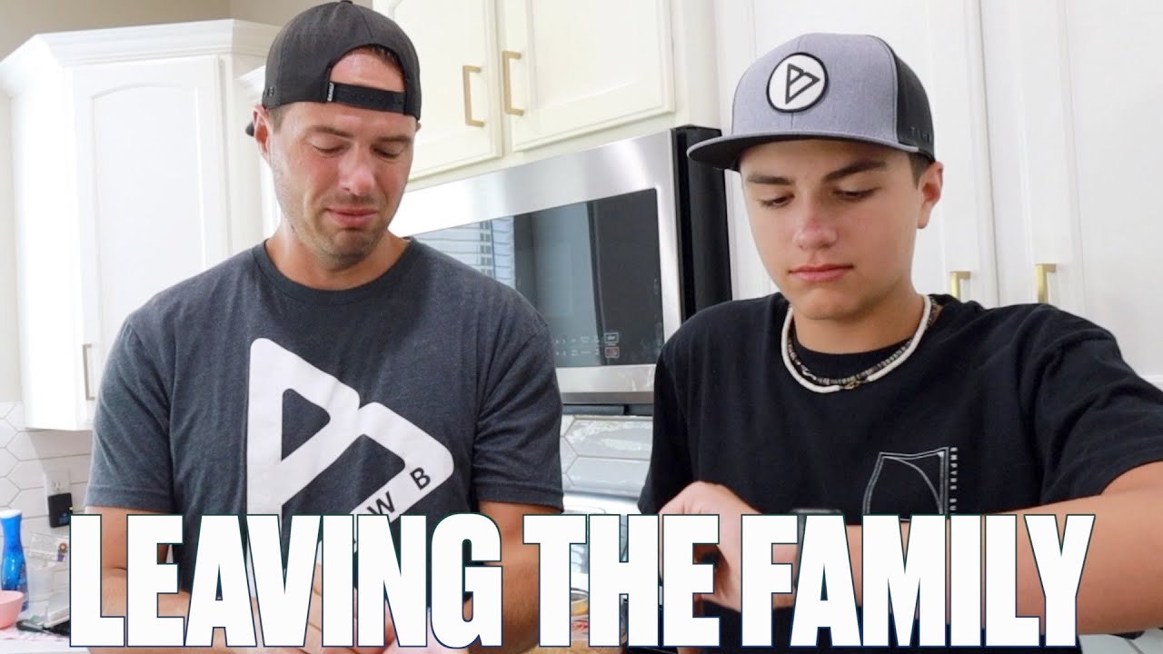 OUR 13-YEAR-OLD TEENAGE SON IS LEAVING THE FAMILY | EMOTIONAL GOODBYE