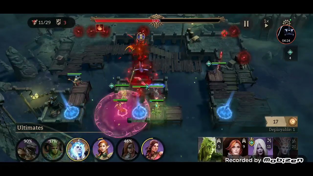 Watcher of Realms - Gear Raid 3 (Stage 19) - Maul is a beast