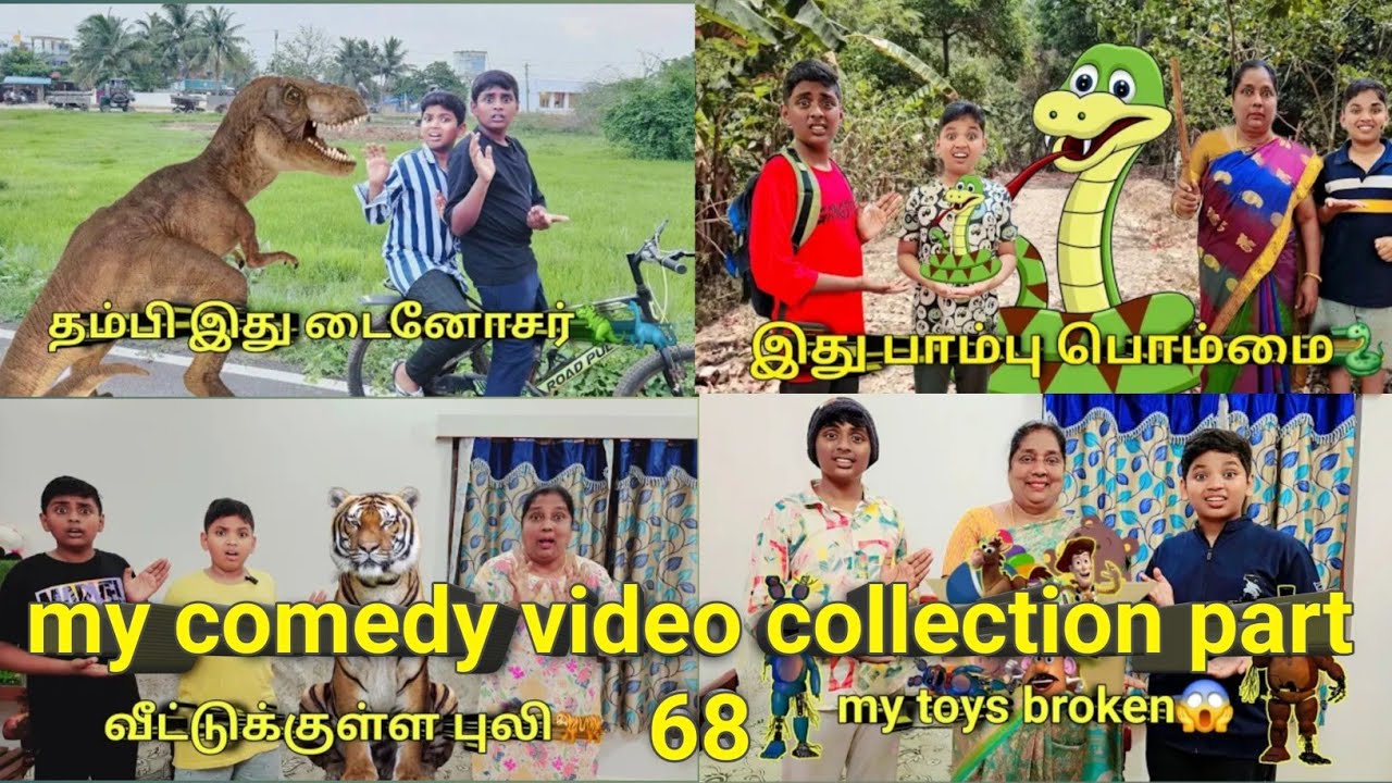My comedy video collection part 68 | comedy Entertainment video | Monika miniature cooking