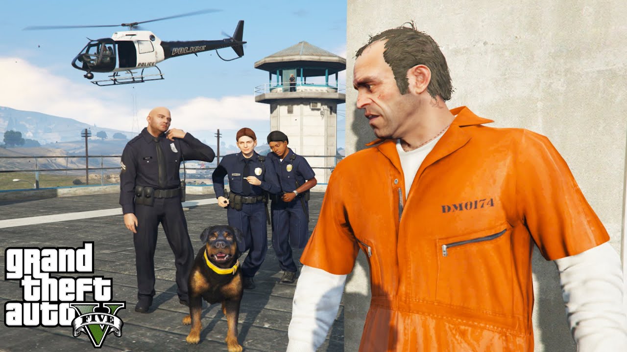 Trevor is in PRISON in GTA 5 (Epic Rescue Mission)
