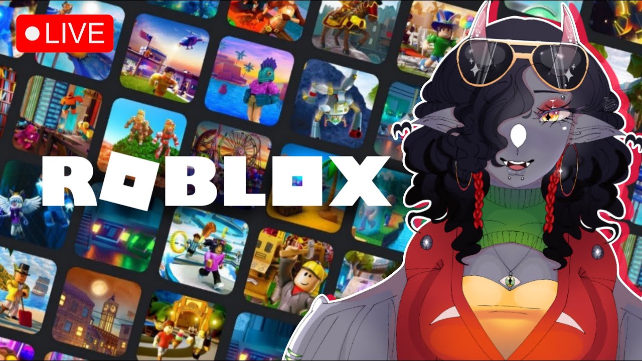 🔴 MAIS UMA LIVEZINHA DE ROBLOX - [vtuber br / pngtuber br]