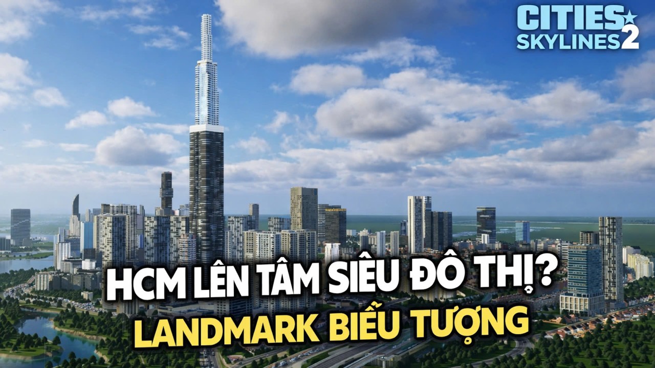 HCM LÊN TẦM SIÊU ĐÔ THỊ ? Cities Skylines 2 tập 5