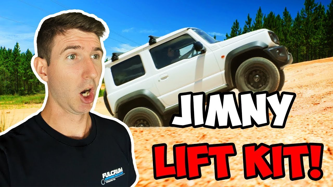 Комплект лифта Jimny! Как улучшить подвеску Jimny!