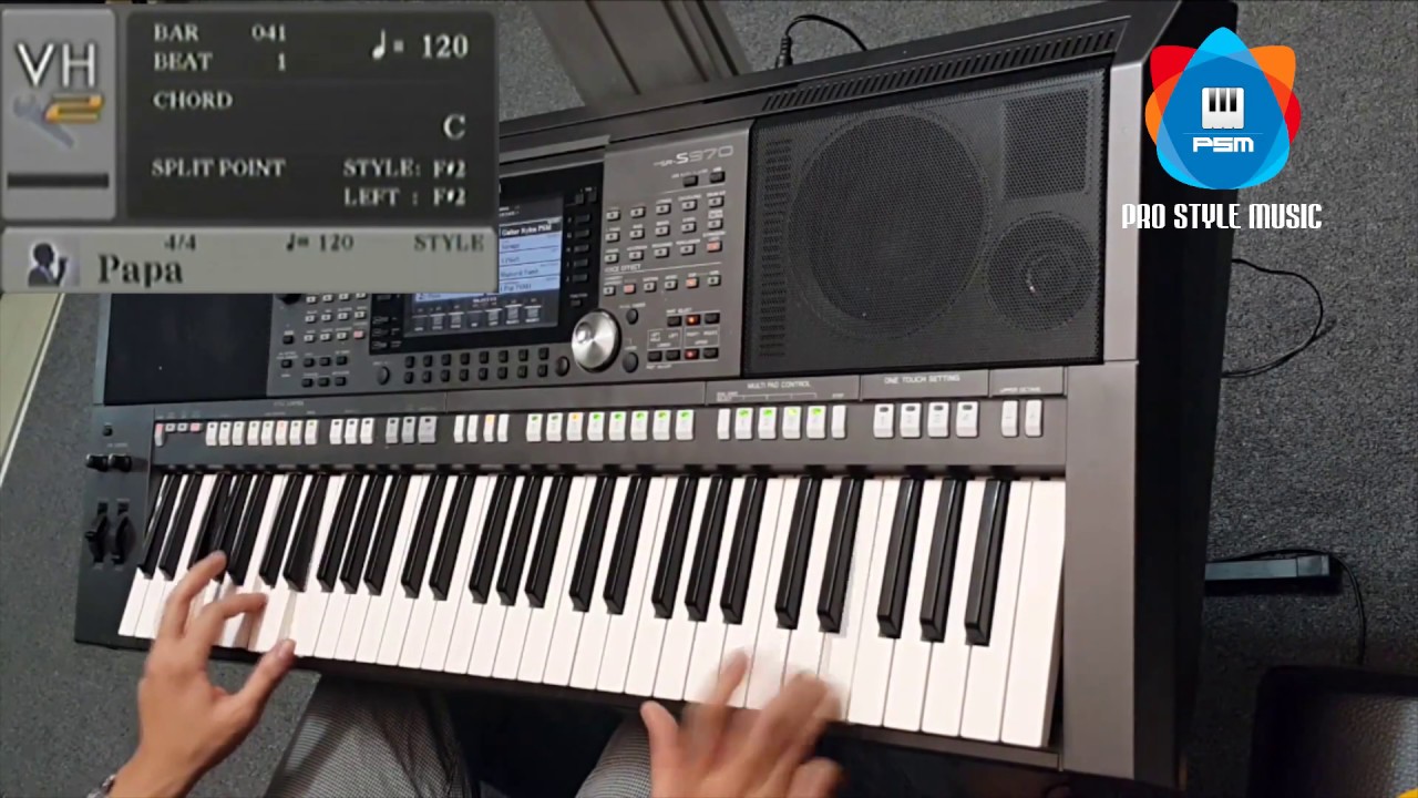 Papa - Paul Anka Covered on Yamaha PSR S970