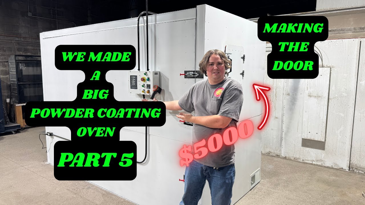 Making a Powder Coating Oven Part 5