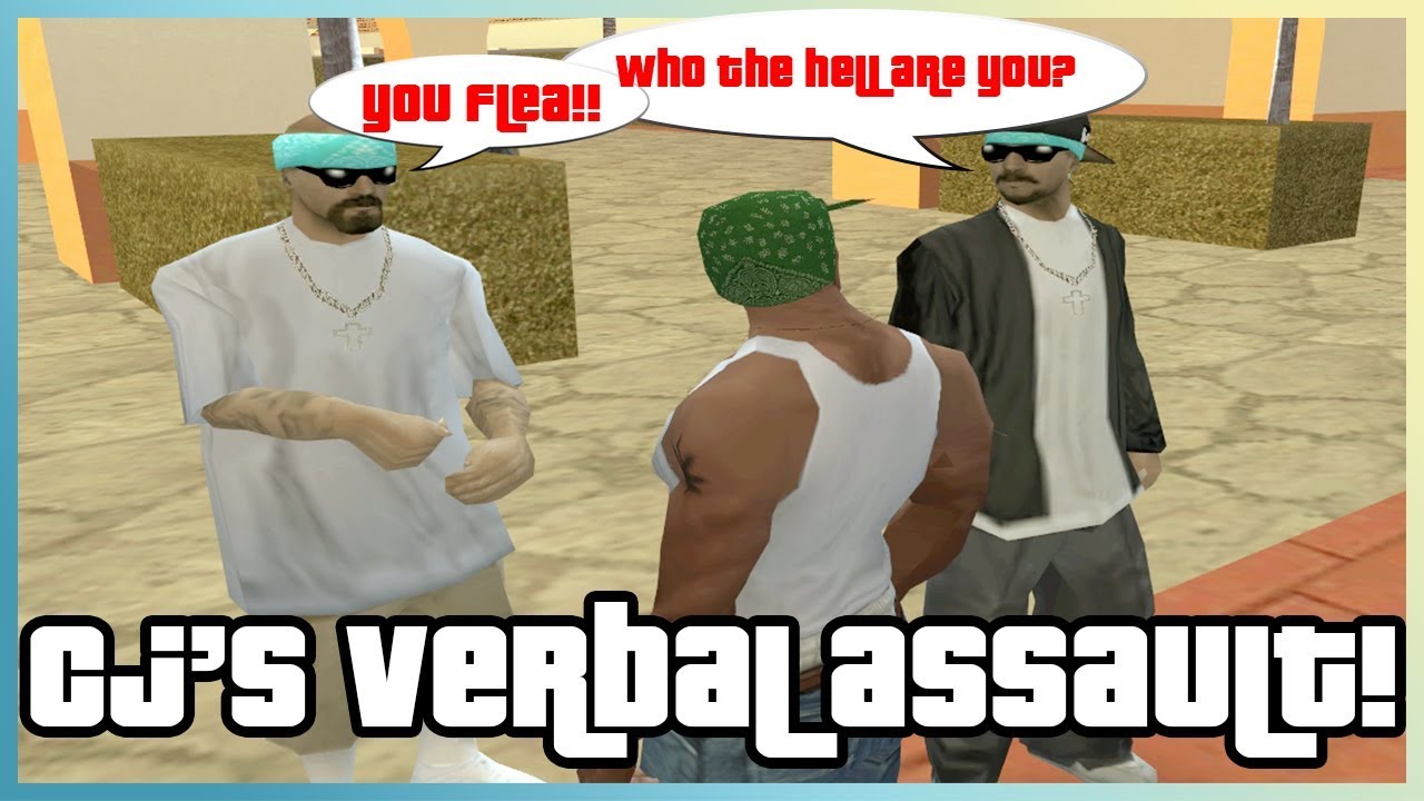 GTA San Andreas: CJ расправляется с вражескими бандами!