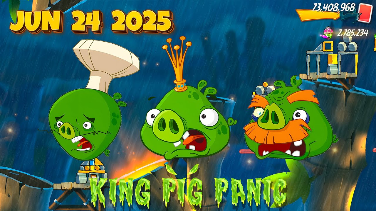 Angry Birds 2 AB2 Beat King Pig Panic & Earn Stella Card (Jun 24, 2025)