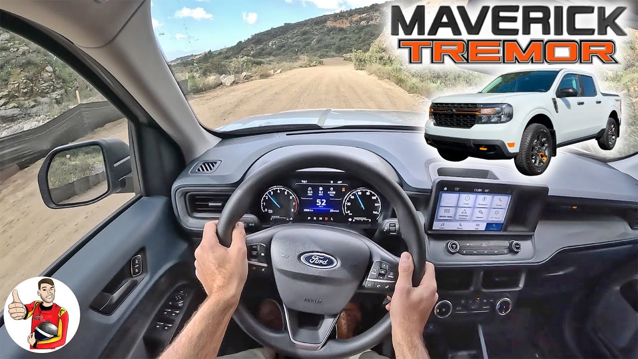 The Ford Maverick Tremor is a Big Value Small-Terrain Pickup (POV Drive Review)