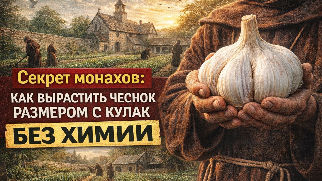 Секрет монахов: как вырастить чеснок размером с кулак без химии