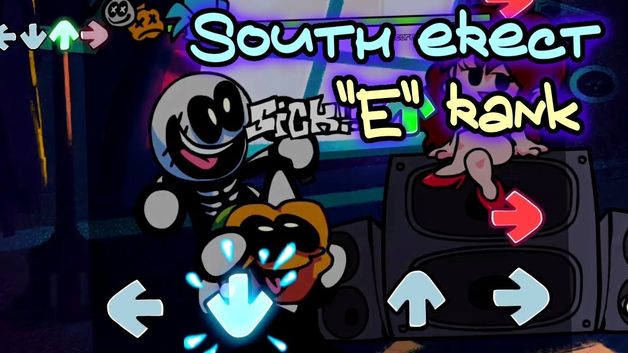 [FNF mobile] South erect E rank with only thumbs [Night]