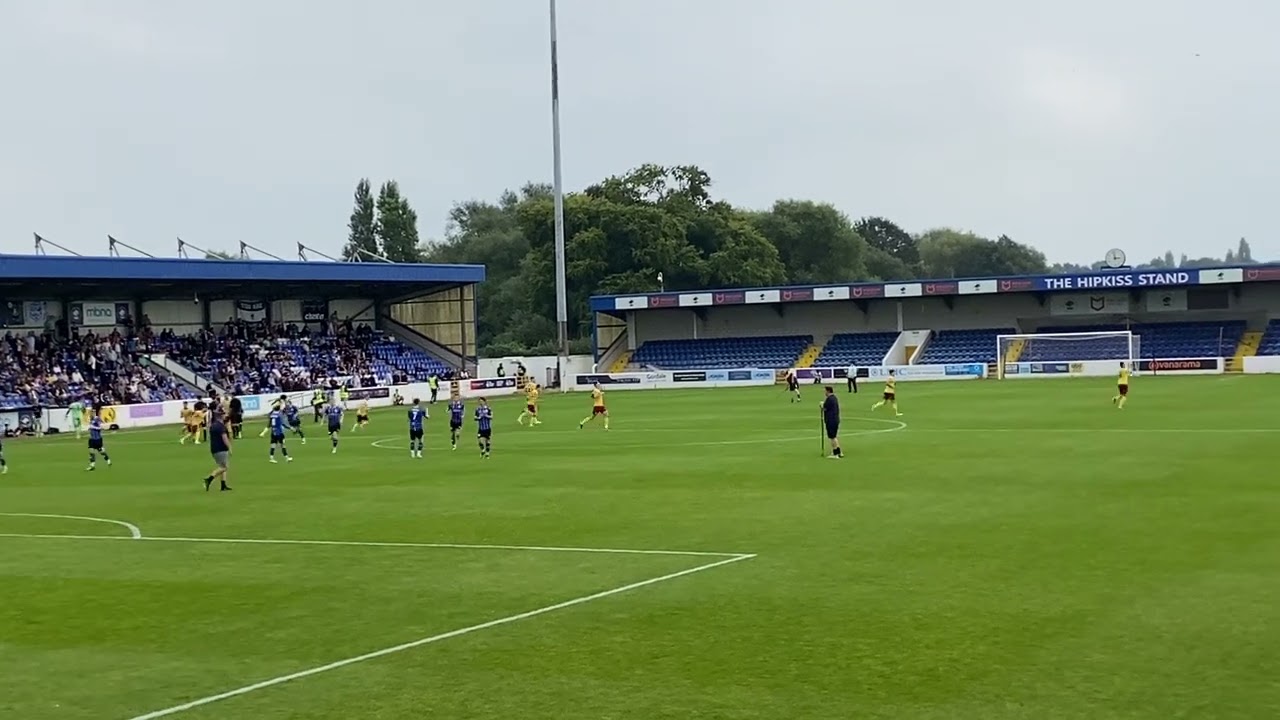 Chester FC v South Shields, Teams out @ Deva Stadium, Sat 7 September 2024, National League North