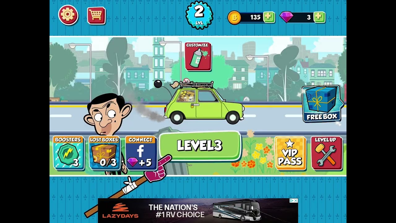 Mr bean-special delivery level 1-5 part 1