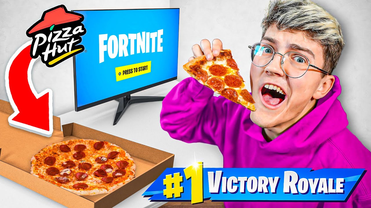 1 KILL = 1 PIZZA CHALLENGE sur FORTNITE Battle Royale