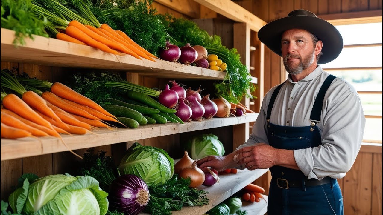 Timeless Amish Tricks for Storing Vegetables Naturally