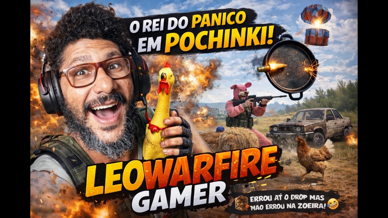 🎮💥 SEJA BEM-VINDO AO CAOS ORGANIZADO DO LEOWARFIRE GAMER! 💥🎮