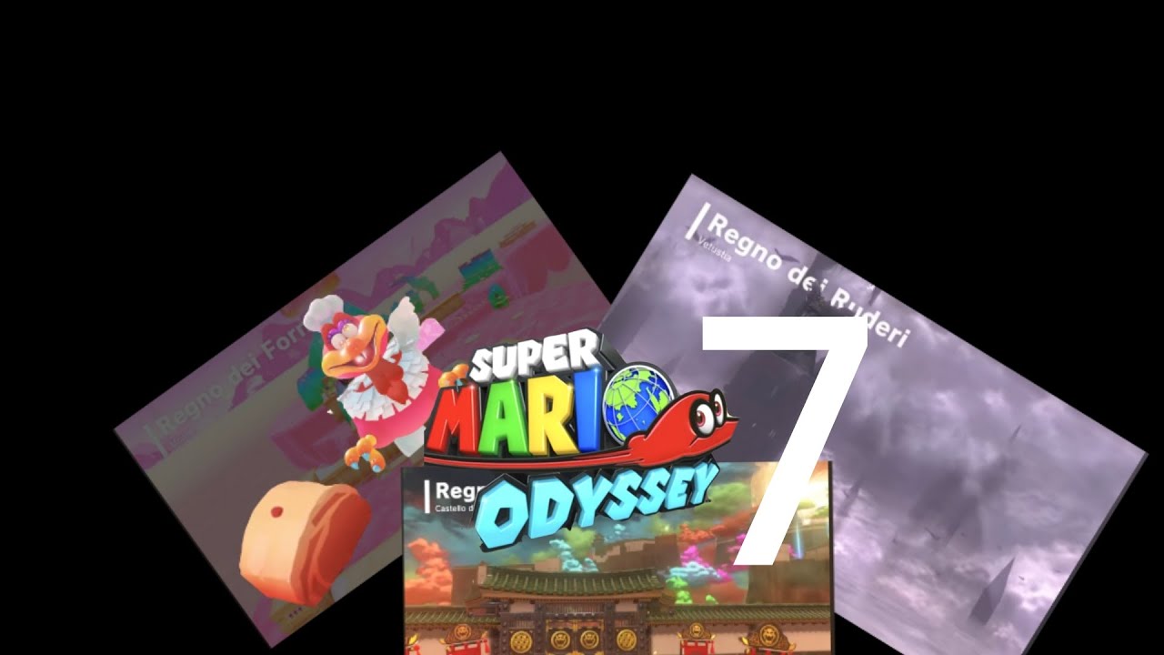Super Mario odyssey. Episodio 7, Boss grumello, Regno dei ruderi, Boss, Regno di bwoser