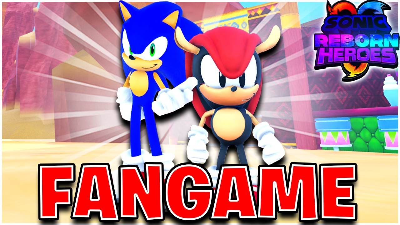 This Sonic Speed Simulator FANGAME is INSANE! (Sonic Reborn Heroes)
