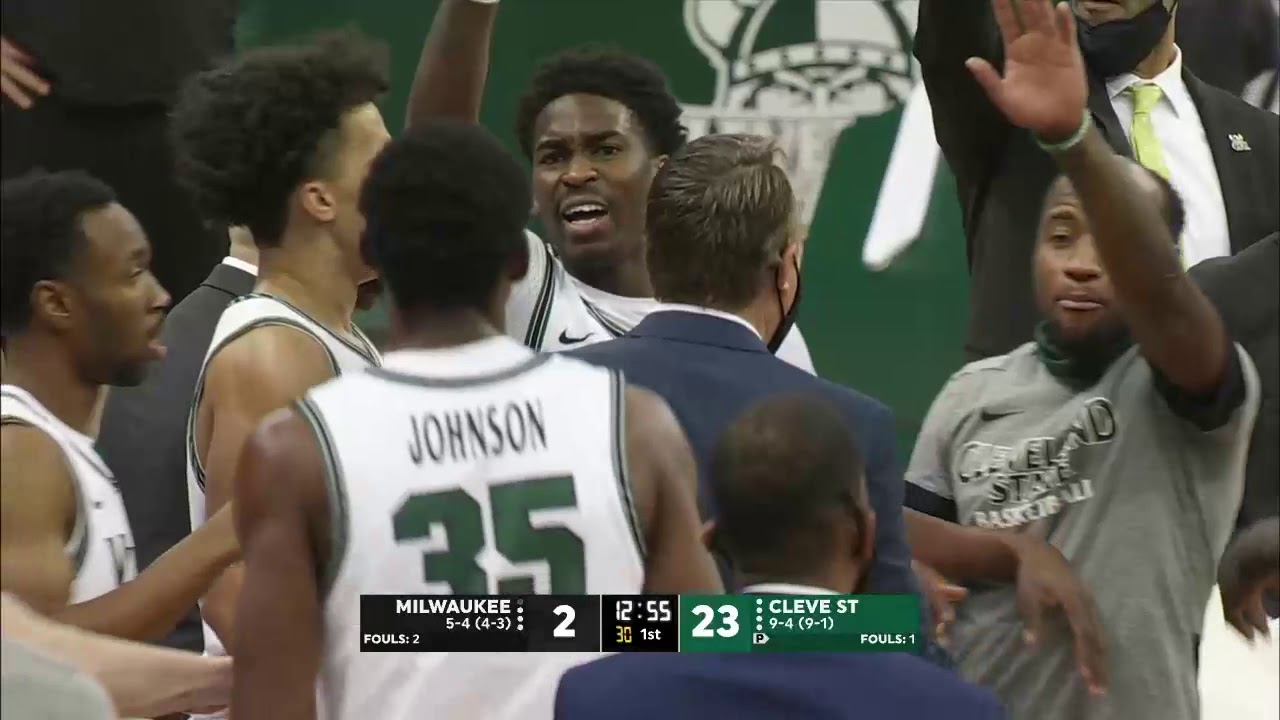 NCAAM - Milwaukee Panthers @ Cleveland State Vikings